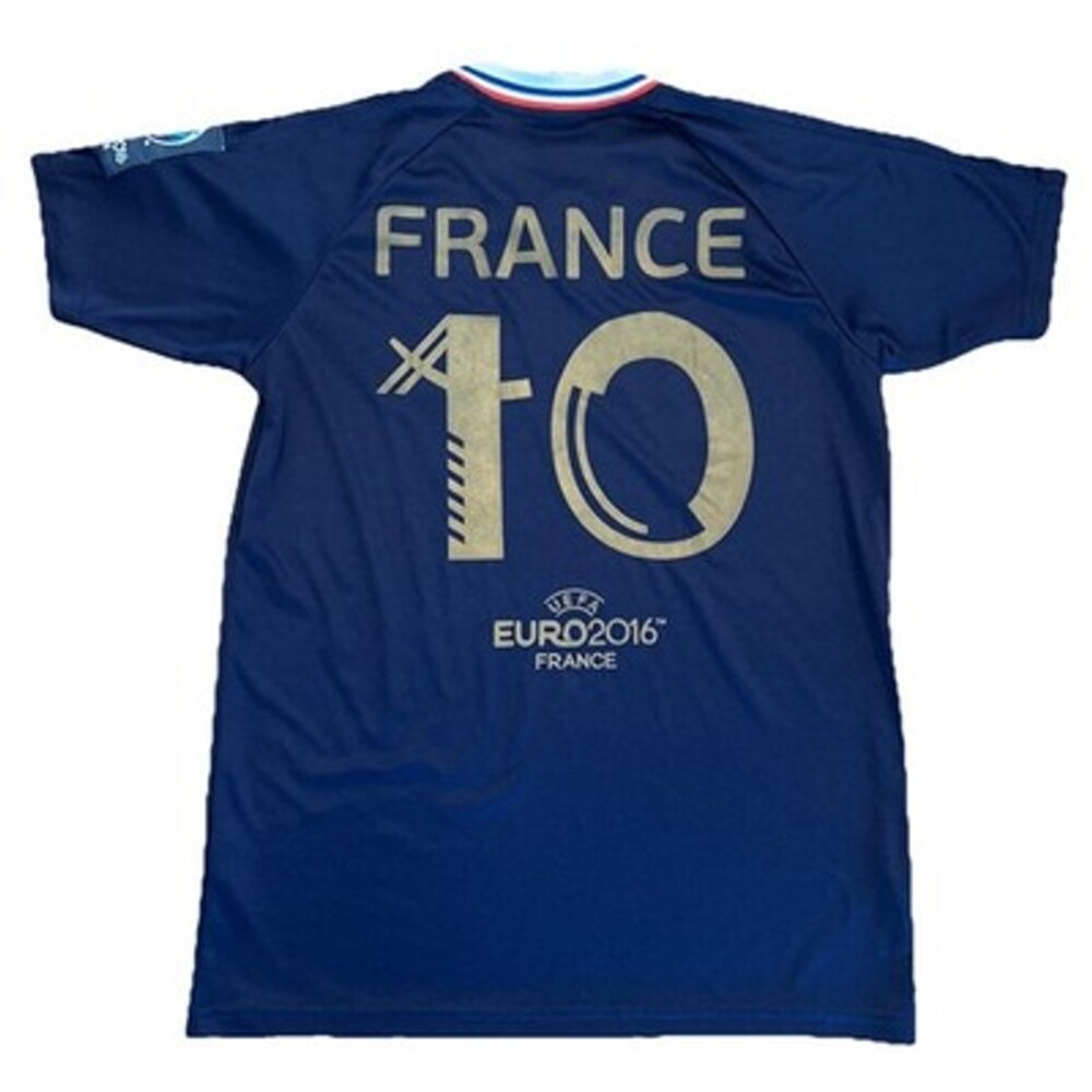 VTG France EURO2016 UEFA #10 Soccer Football Jersey Adult Small TShirt